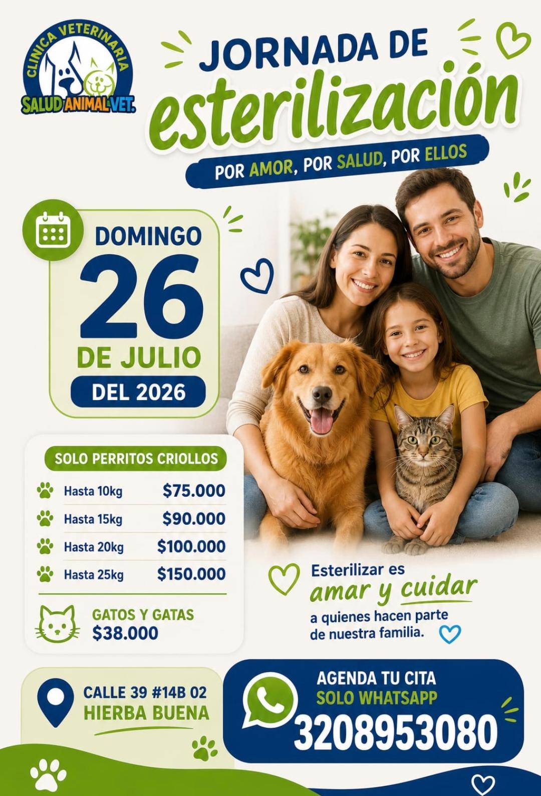 Jornada de Esterilización Villavicencio